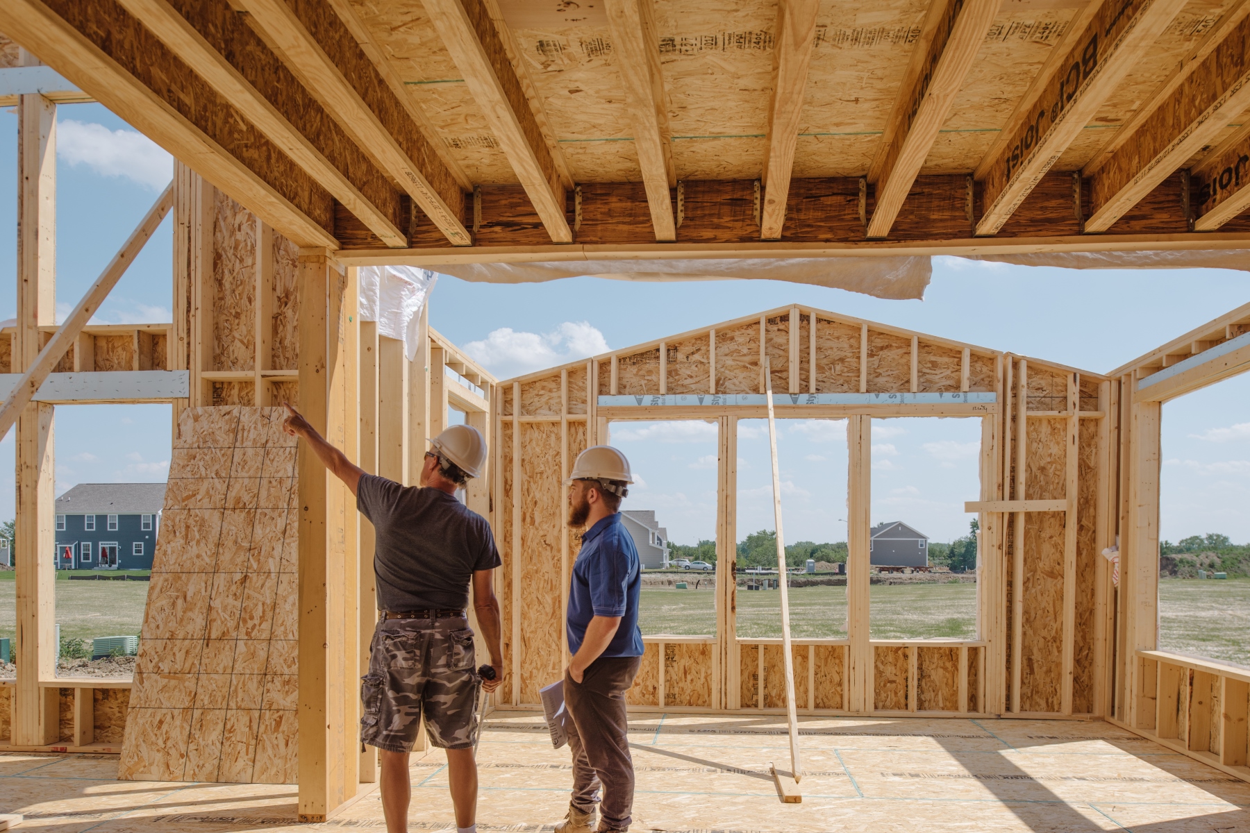 Construction Managers in Under-Construction Home